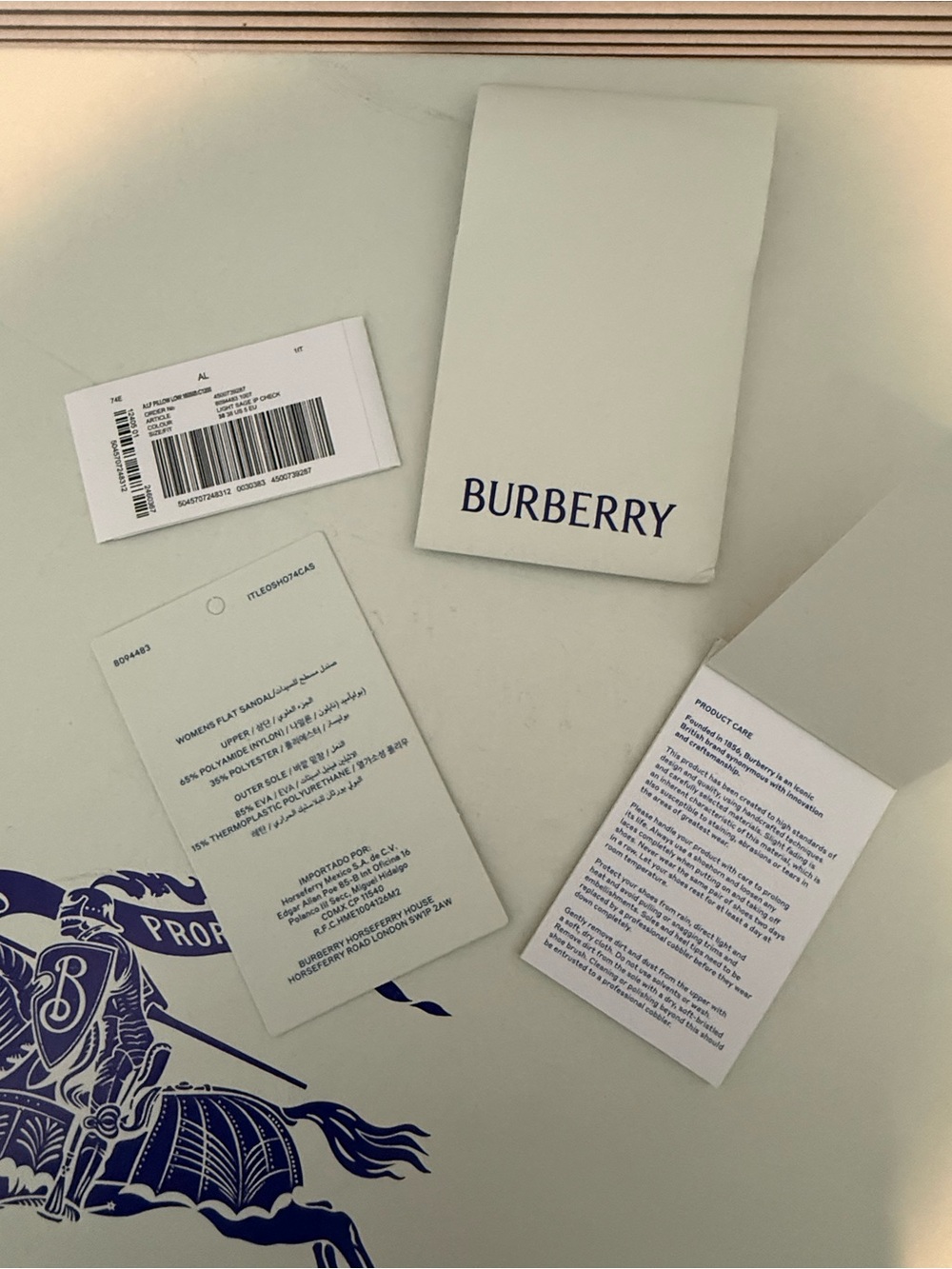 💯% AUTHENTIC BURBERRY SHOES - Picture 12 of 12